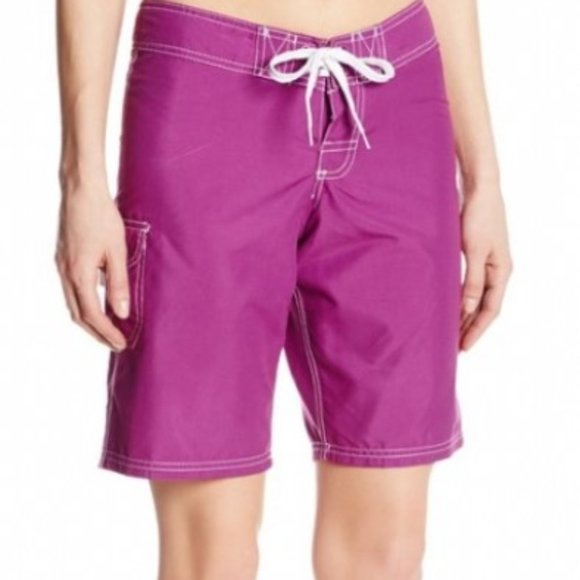 Kanu Surf Marina Board Shorts - Purple Size 12 - Picture 1 of 3